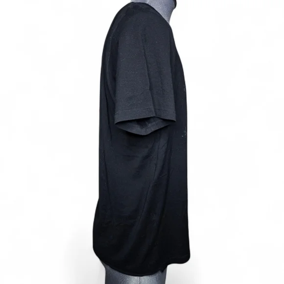 Saint Laurent | Palm Tree Metallic Printed Jersey Tee | Mens | Size Medium - Picture 8 of 14